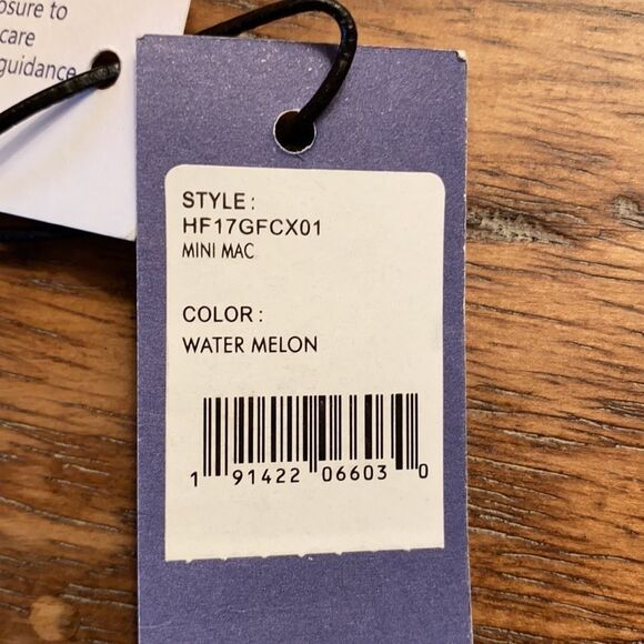 REBECCA MINKOFF “Mini MAC” Watermelon Leather Xbdy - Picture 5 of 8